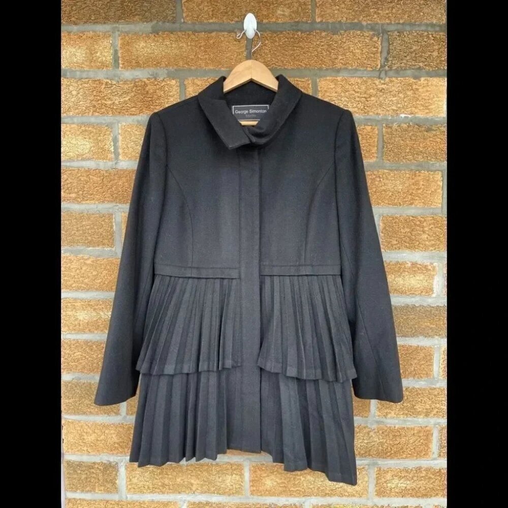 george simonton lamswoolncoat size 10